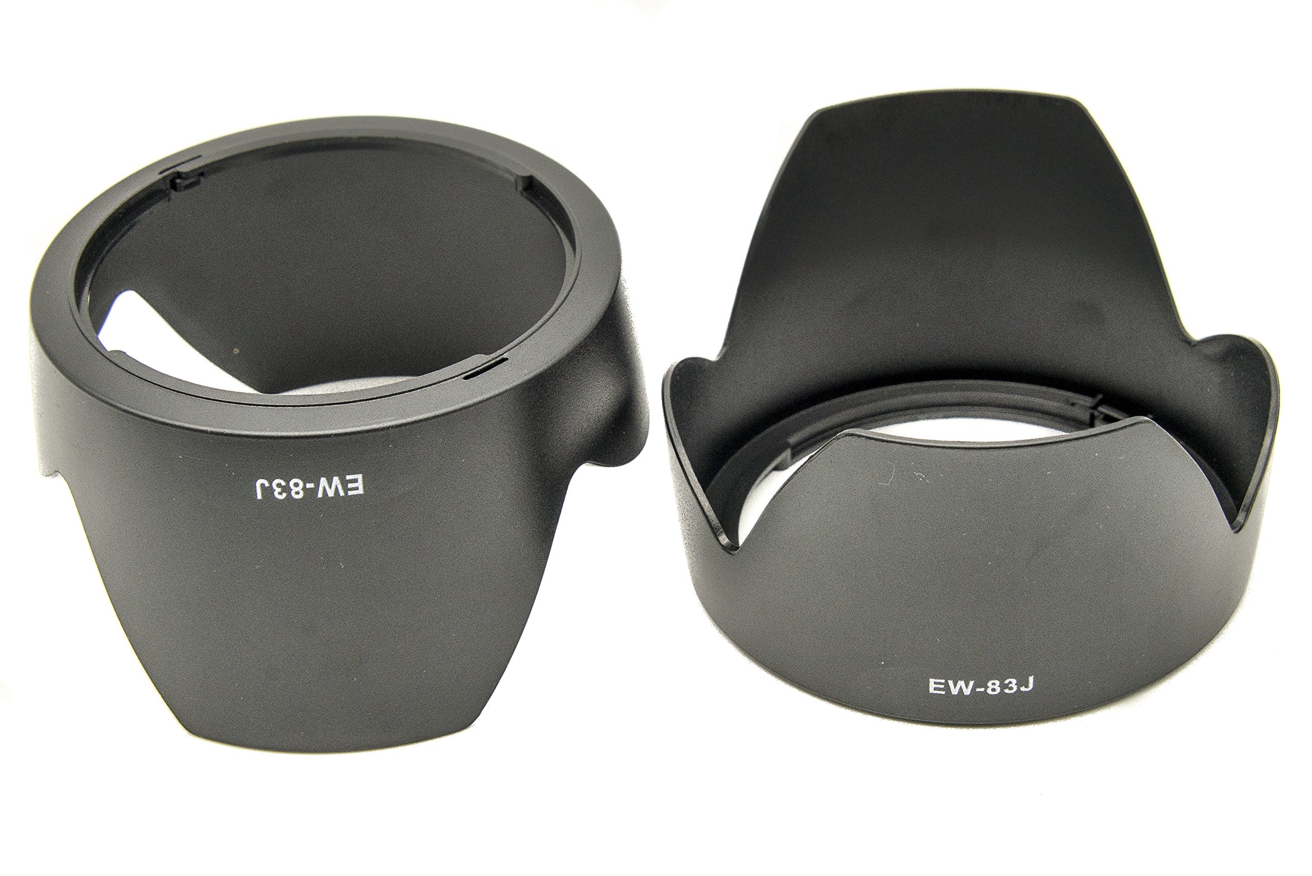 PROtastic Replacement EW-83J EW83J Petal Lens Hood *** 2 PACK *** For Canon EF-S 17-55mm f/2.8 IS USM Lens