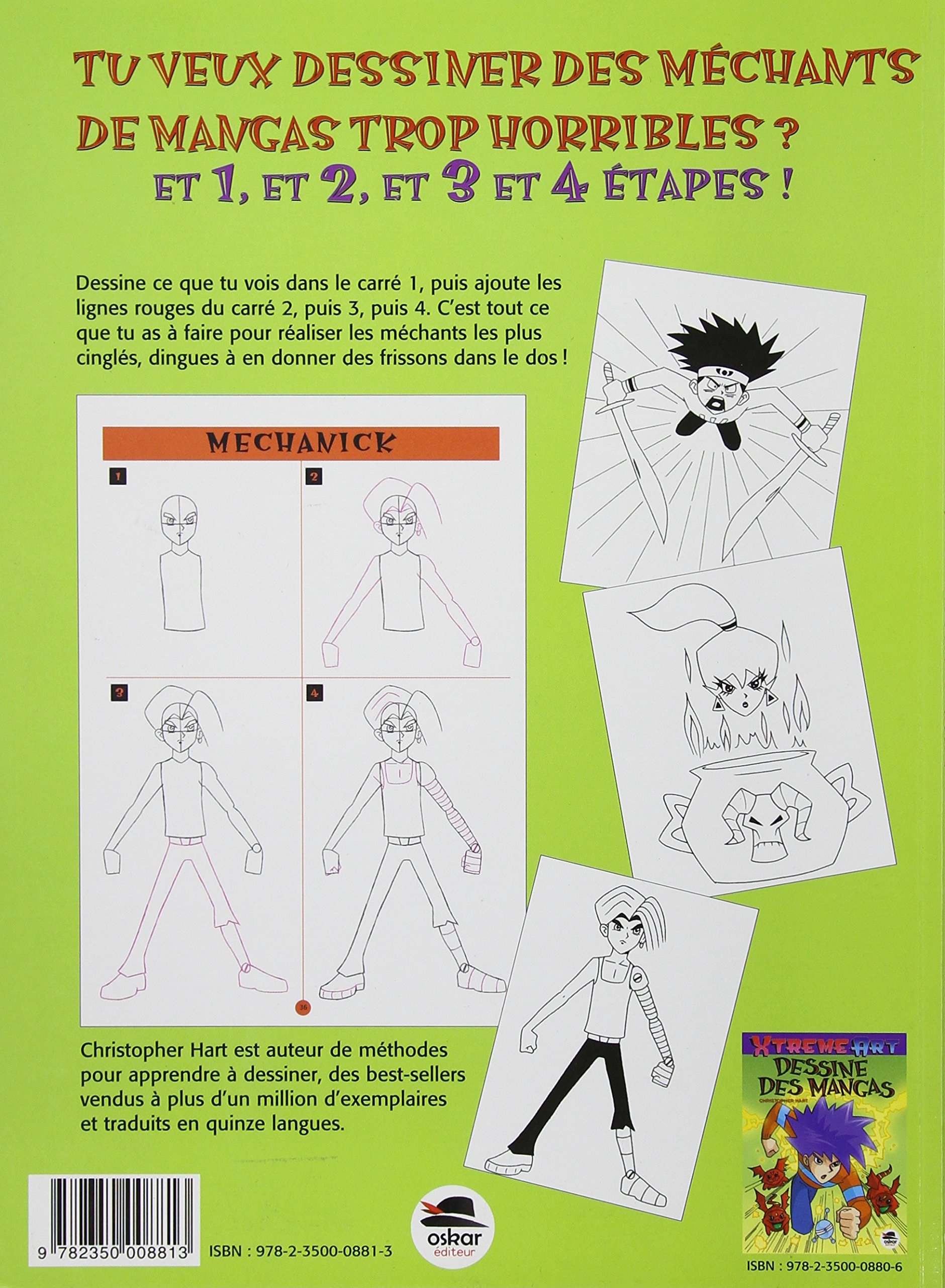 Amazonfr Dessine Les Mangas Les Méchants Nouvelle