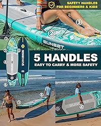 Suncorp 11.6'x35'' Inflatable Paddle Board, Extra