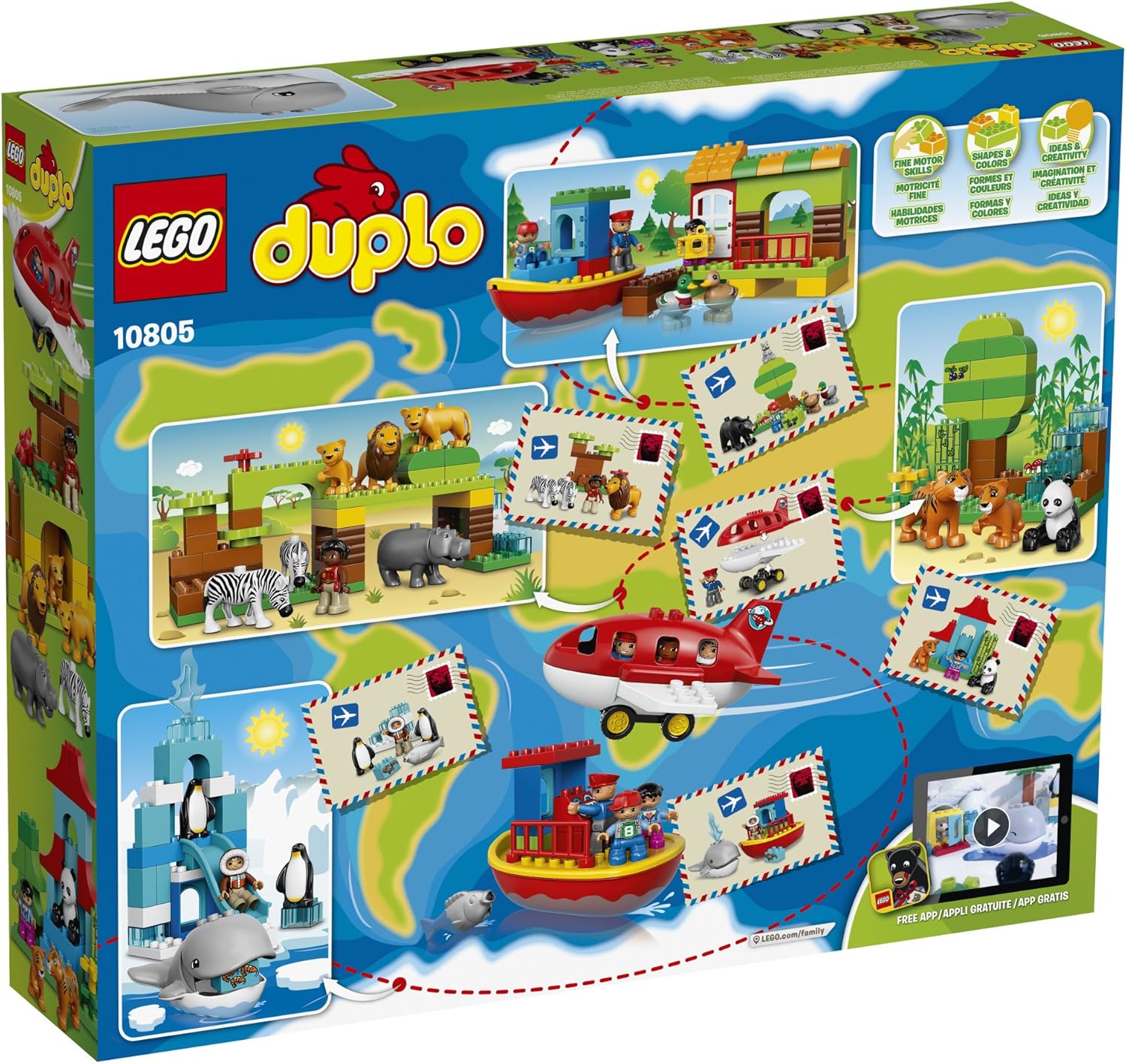 lego duplo alrededor del mundo