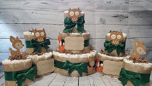 wrapping diapers for baby shower