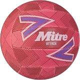 Mitre Attack Netball | Soft-Touch Embossed Grip | Size 5 Official view 3