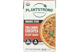 PLANT-STRONG PlantStrong Organic Thai Carrot Chickpea Stew, 16.9 FZ