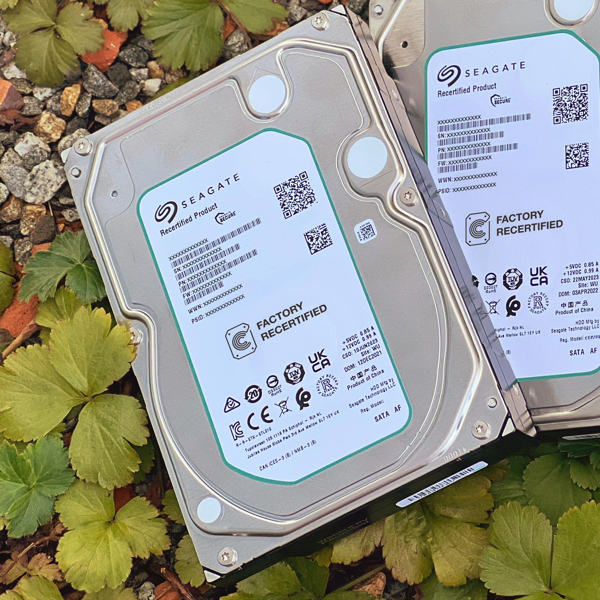 (Refurbished) Seagate IronWolf ST12000VN0007 12 TB 3.5 Internal Hard Drive - SATA - 7200rpm - 256 MB Buffer