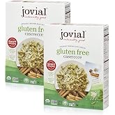 Jovial Whole Grain Brown Rice Caserecce Pasta, Organic Pasta, 12 Oz, 2 Pack | Gluten Free, Dairy Free, Made in Italy