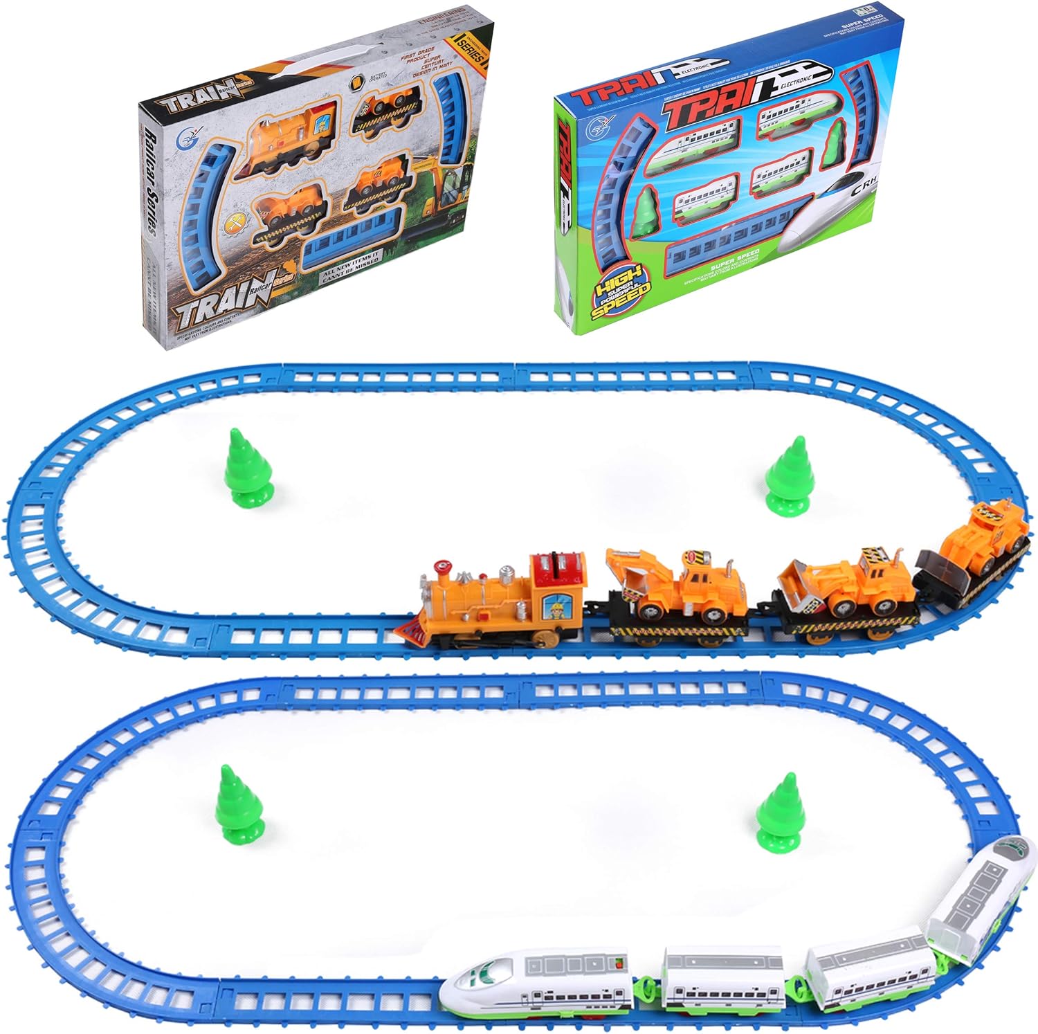 large electric train set