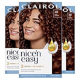 Clairol Nice'n Easy Permanent Hair Dye, 4R Dark