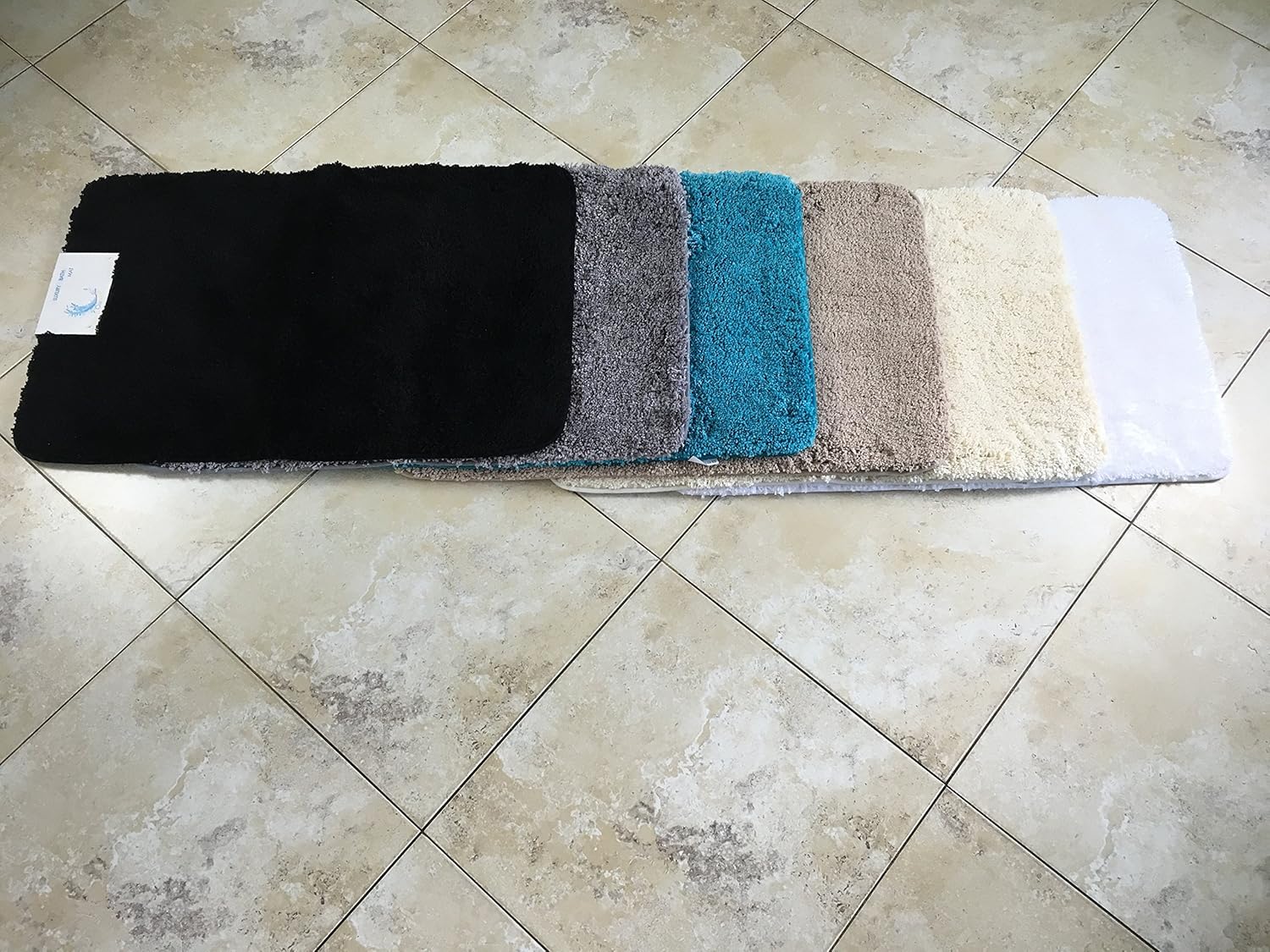 Cazsplash microfibre bath mat (Teal) Amazon.co.uk Kitchen & Home