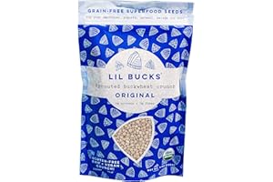 Lil Bucks Sprouted Buckwheat Groats Raw Organic, Grain-Free Granola (ORIGINAL, 1 Pack)