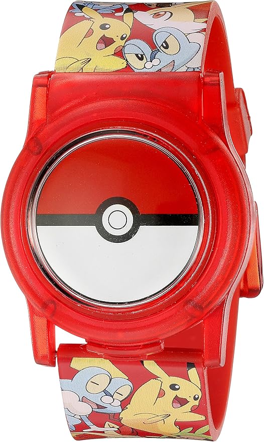Amazon ポケモン キッズ デジタルウォッチ 点滅ledライトとフリップオープントップ モデル Pok4186az ボーイズ腕時計 腕時計 通販