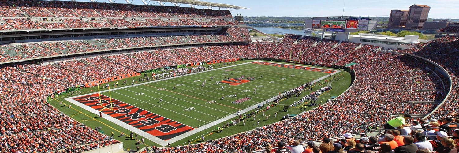 Masterpieces Nfl Cincinnati Bengals 1000 Piece Stadium Panoramic Jigsaw Puzzle Tnt Media Licensed Sports 705988914348 Accessory