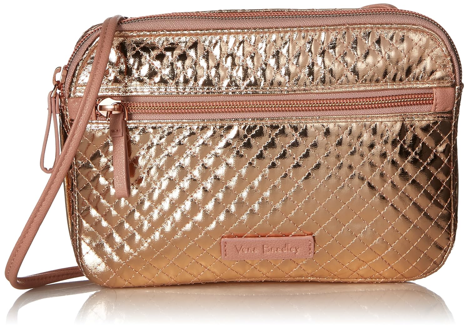 vera bradley rose gold tote