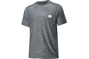 Willit Men's Rashguard Swim Shirt Short Sleeve UPF 50+ Sun Protection Shirt SPF Quick Dry Water Shirt