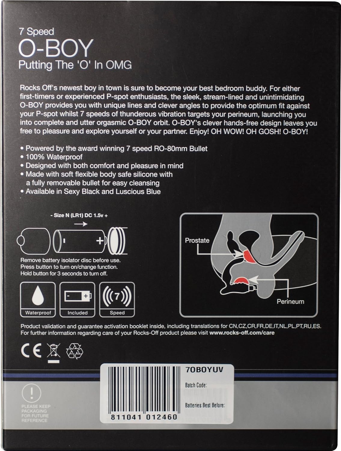 O boy prostate Clearance