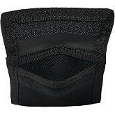 LINE2design Latex Glove Pouch Black - Police - Firefighter - EMS - EMT - Paramedic Medical 2 Pair of Gloves Holder