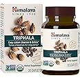 Himalaya Organic Triphala Herbal Supplement for Colon Cleansing, Supports Regularity, Occasional Bloating, Waste Elimination, USDA Organic, Non-GMO, Vegan, 688 mg, 30 Plant-Based Caplets