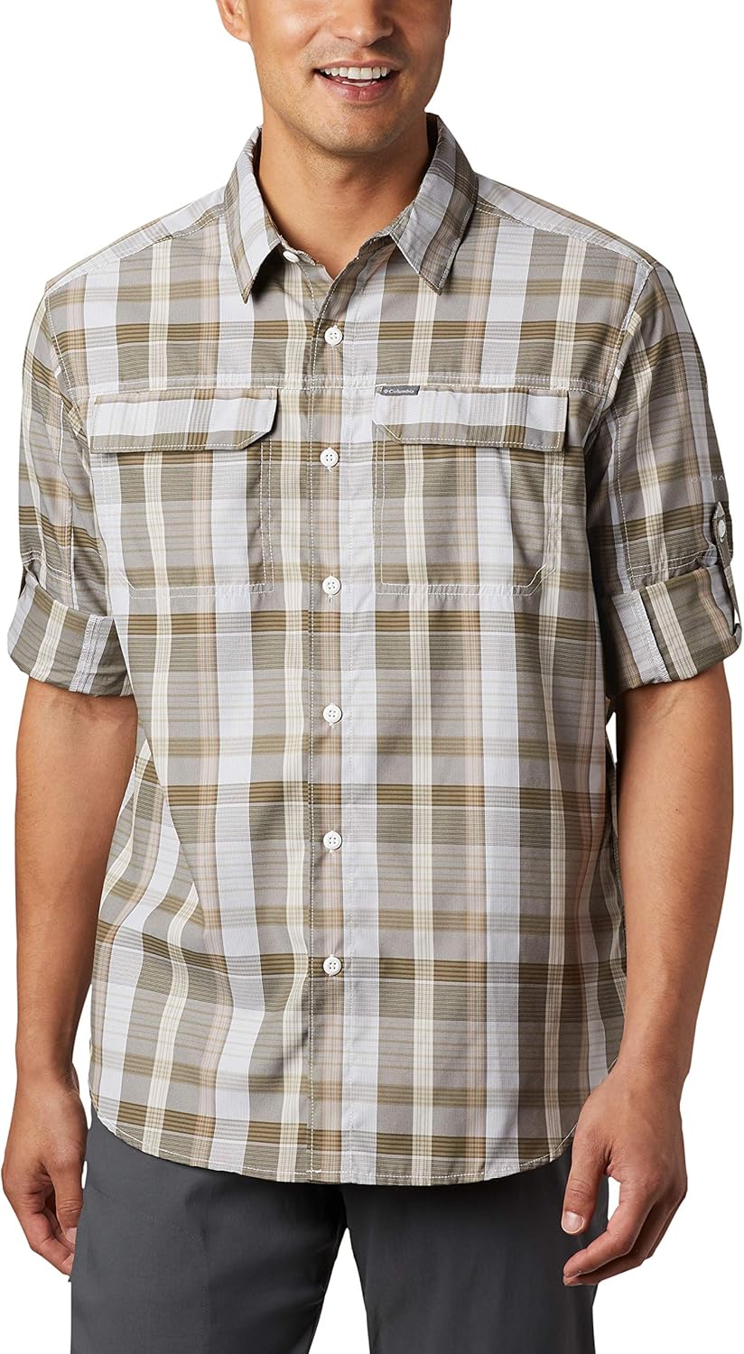 Columbia Men's Silver Ridge 2.0 Plaid L/S Shirt: Clothing