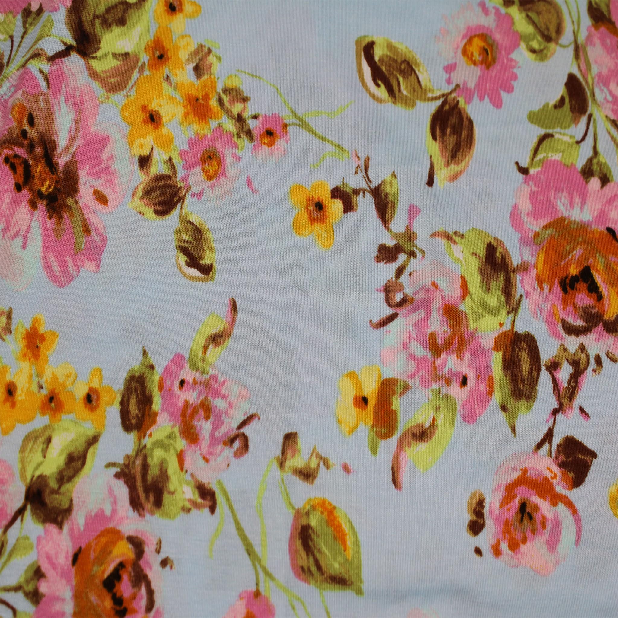 Stylish FABRIC 60" Wide Printed Rayon Spandex