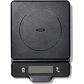 OXO Good Grips 5-lb Kitchen Scale with Pull-Out Display, Black | Measures in 1/8 oz and 1 g Increments, Tare Function, Easy to Read Display, Ideal for Baking, Portioning, &amp; Meal Prep