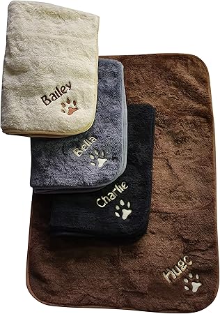 personalised dog blankets