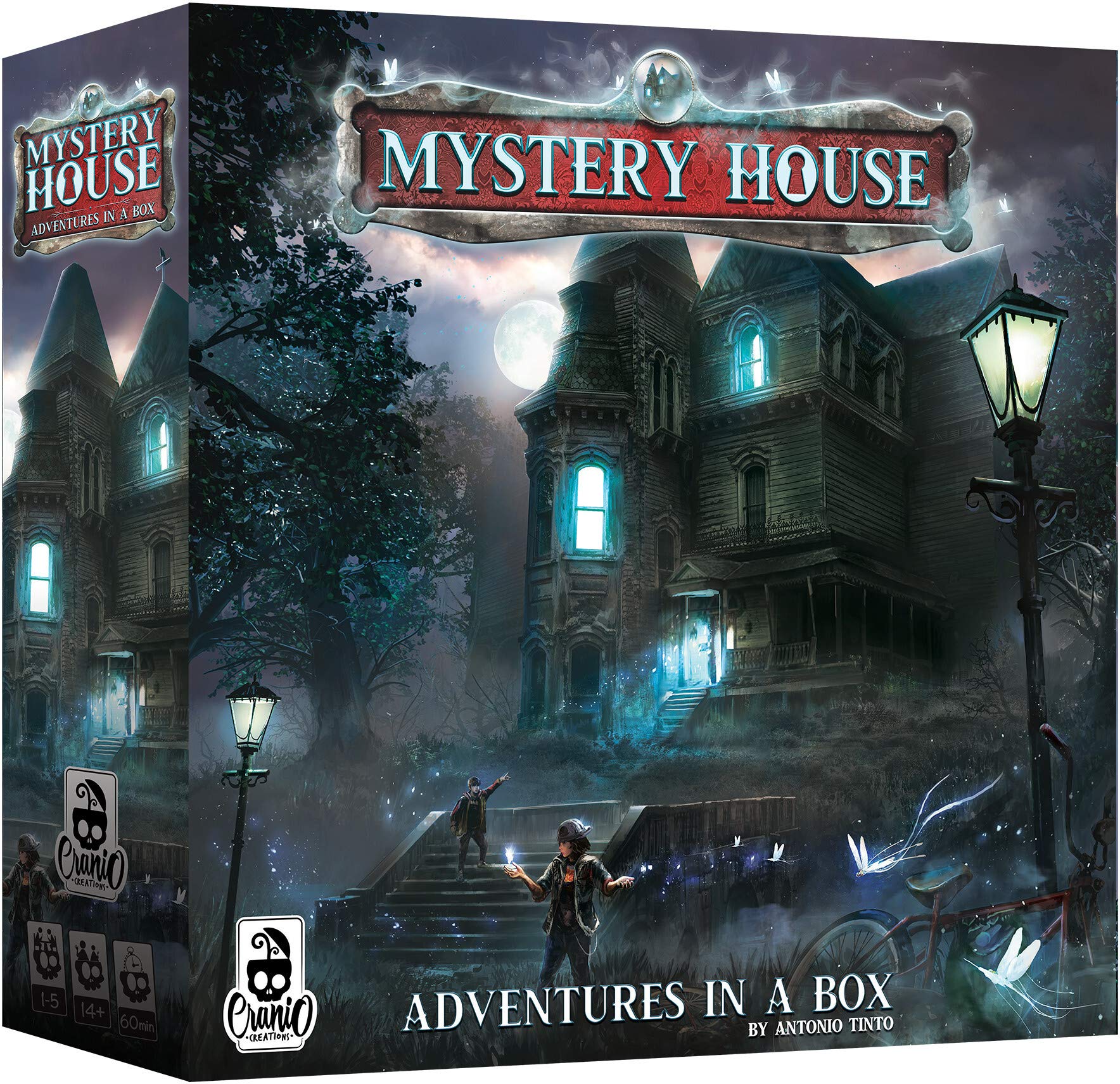 Cranio Creations Mystery House Board Game (1-5 Players, Age 14+, Adults)