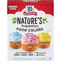 McCormick Nature's Inspiration Food Colors, 0.51 oz