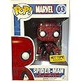 FunKo Pop! Marvel Spider-Man #3 Hot Topic Exclusive Red/Black Vinyl Figure