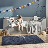 Julian Bowen Cyclone Daybed Taupe with Storage & Shelving Unit view 7
