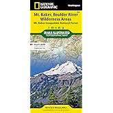 Mount Baker and Boulder River Wilderness Areas Map [Mt. Baker-Snoqualmie National Forest] (National Geographic Trails Illustrated Map, 826)