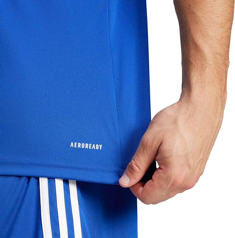 adidas Camisola Masculina SQUADRA25 Manga Curta, Royal Blue/White, L — foto 6 de 7