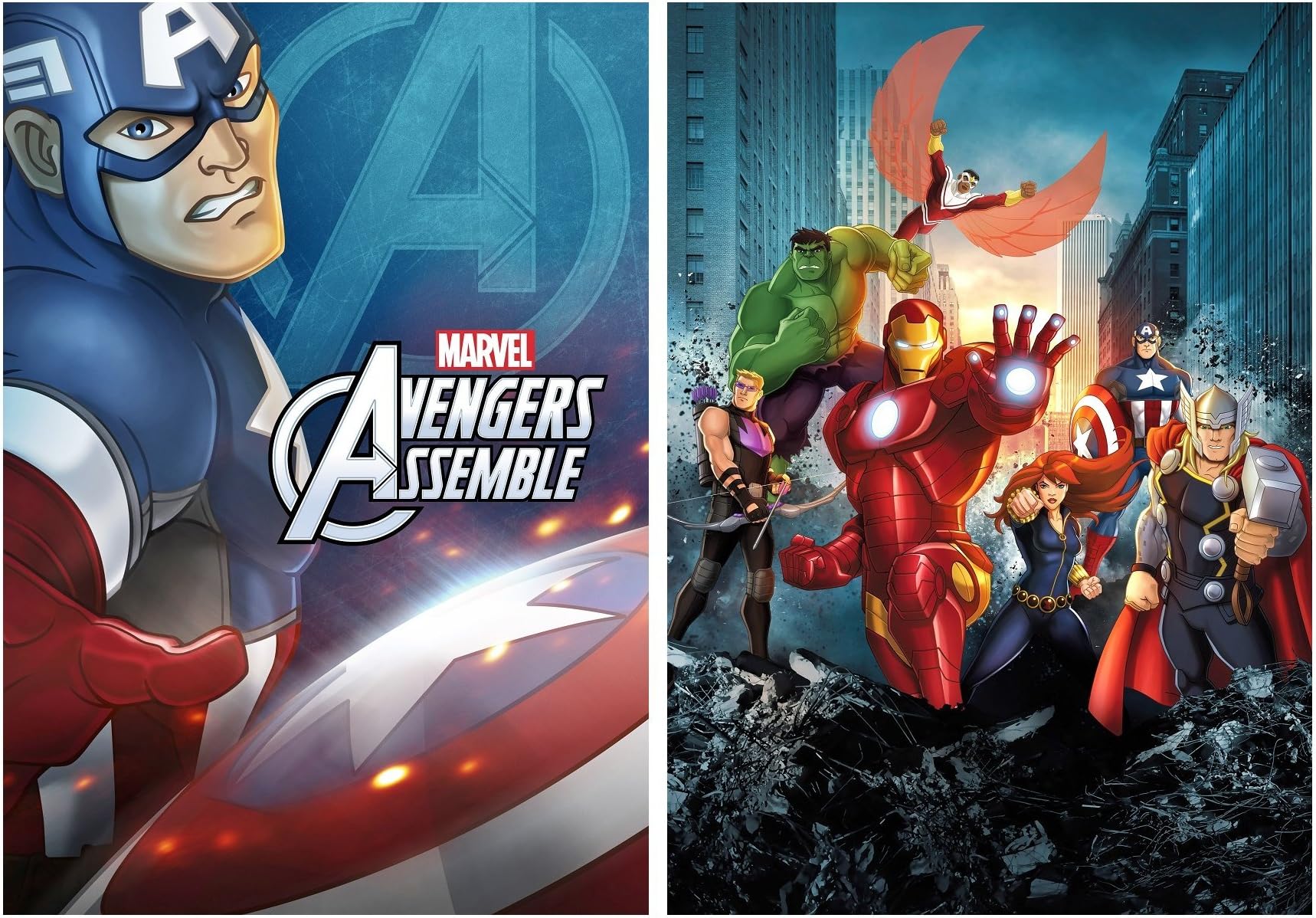Set of 2 Marvel Avengers Assemble Posters