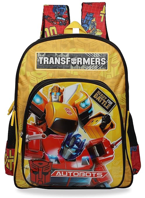transformers school bag