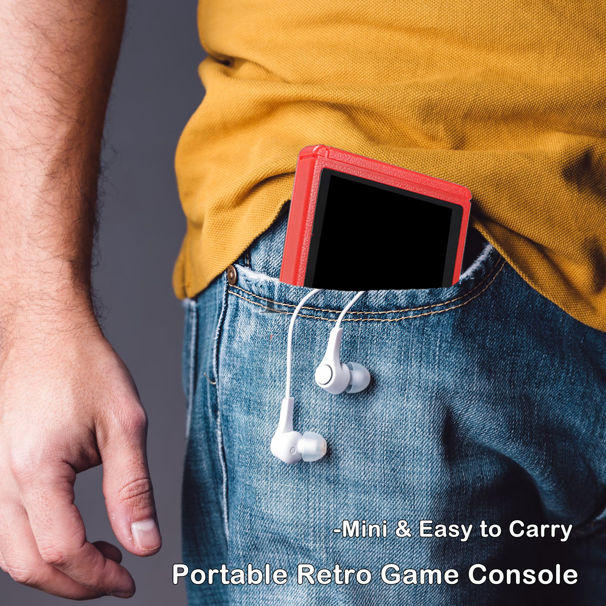 Retro Handheld Game, Portable Gaming System with 500 Classic Games,3.0