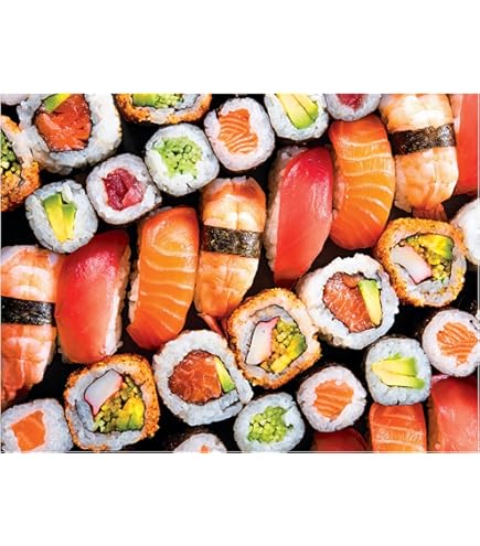 Amazon.com: Beverly 1000 Piece Jigsaw Puzzle Jigsaw Sushi (49x72cm