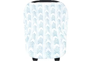 Copper Pearl Multi-Use Cover: Car Seat Covers, Nursing Cover, and Stroller Cover for Sun - Stretchy Fabric, All-Season Use, Stylish Designs, Easy Access for Moms - Jude