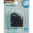 Dritz Home 9002 Upholstery Tacks, #3 - (3/8-Inch), Black (1.5-Ounce)