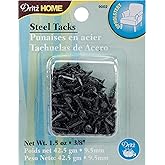 Dritz Home 9002 Upholstery Tacks, #3 - (3/8-Inch), Black (1.5-Ounce)