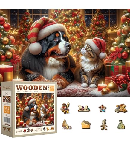 Amazon.com: MoBlinko Christmas Smiling Westie Dog 1000 Piece