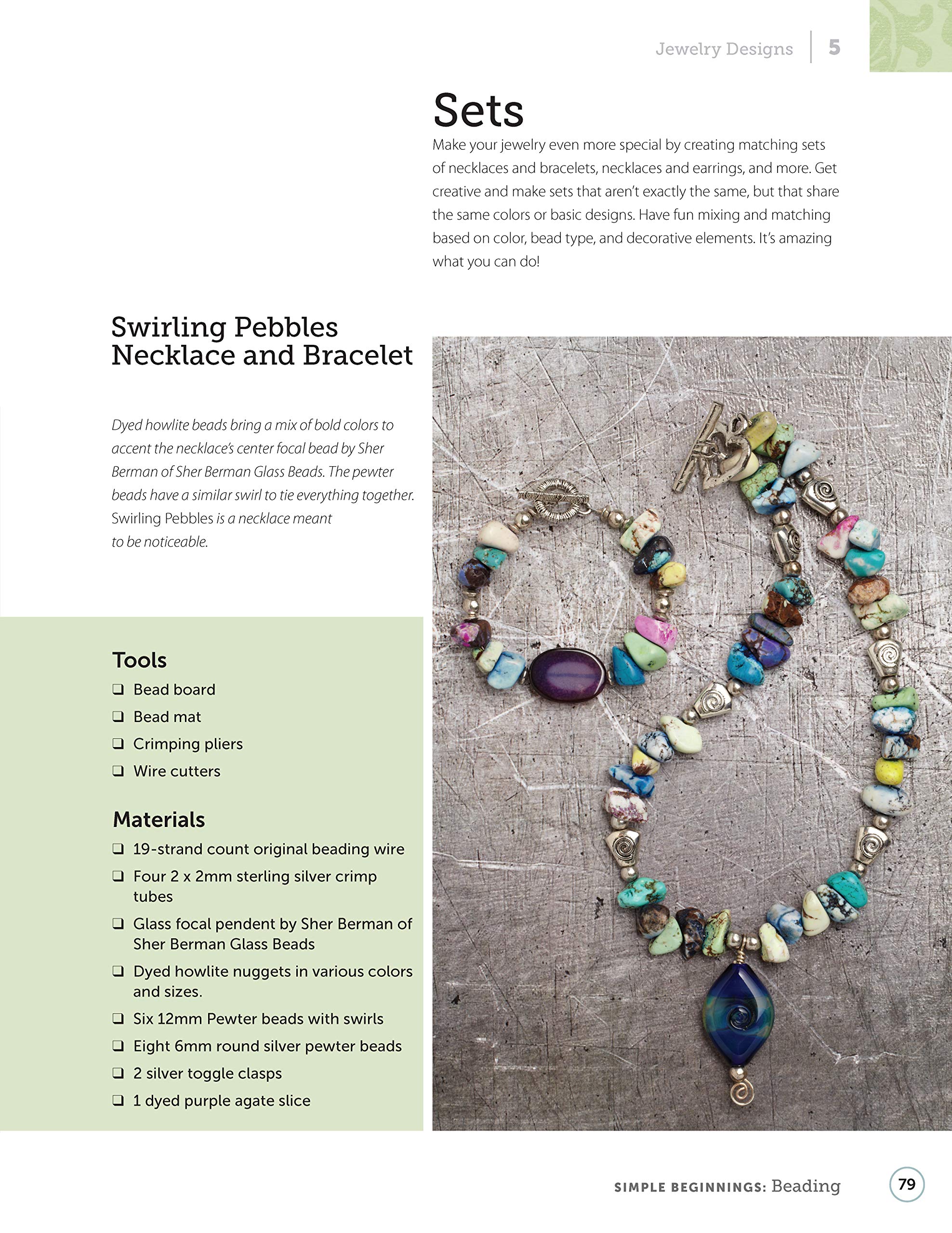 Amazon.com: Simple Beginnings: Beading: A Step-by-Step Guide for Creating  Your Own Custom Jewelry (Design Originals) Beginner-Friendly, Intermediate,  ...