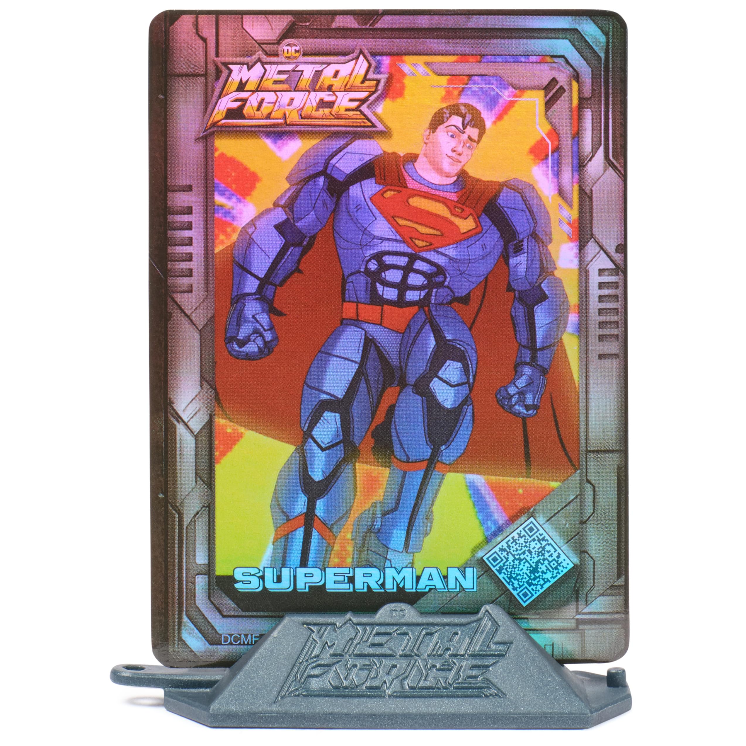 DC Comics, Metal Force Superman Action Figure, 12-Inch Extra Large Super Hero Collectible Kids Toys for Boys and Girls Ages 4 and Up