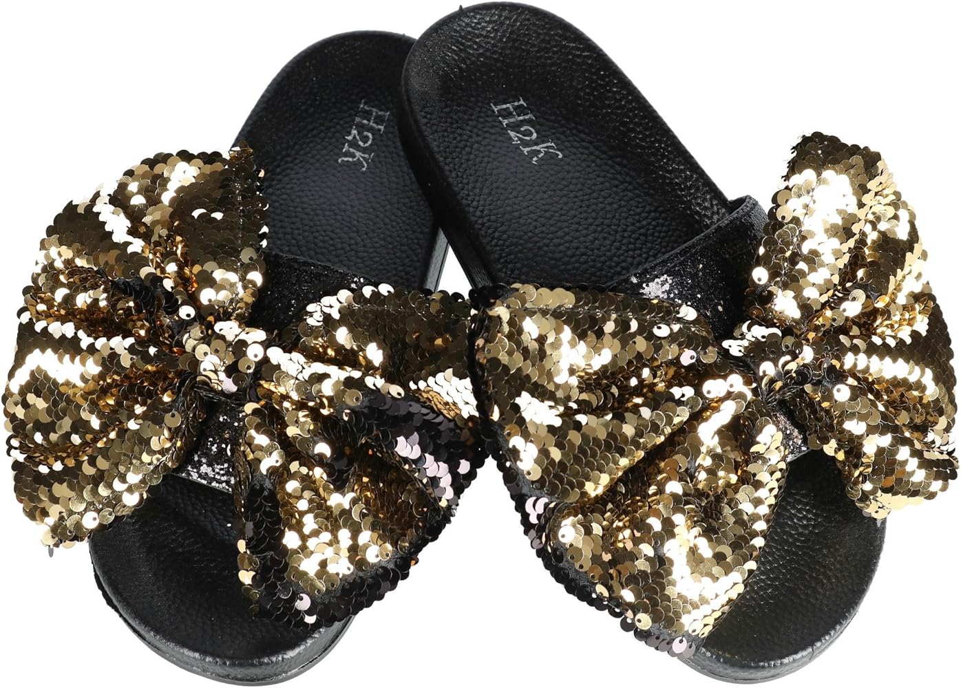 gold bow slides