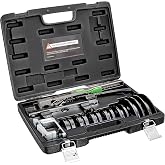 Hilmor Compact Bender Kit with Reverse Bending Attachment for 1/4" - 7/8" Tube and Pipe Bending, Black, CBKRB 1926598