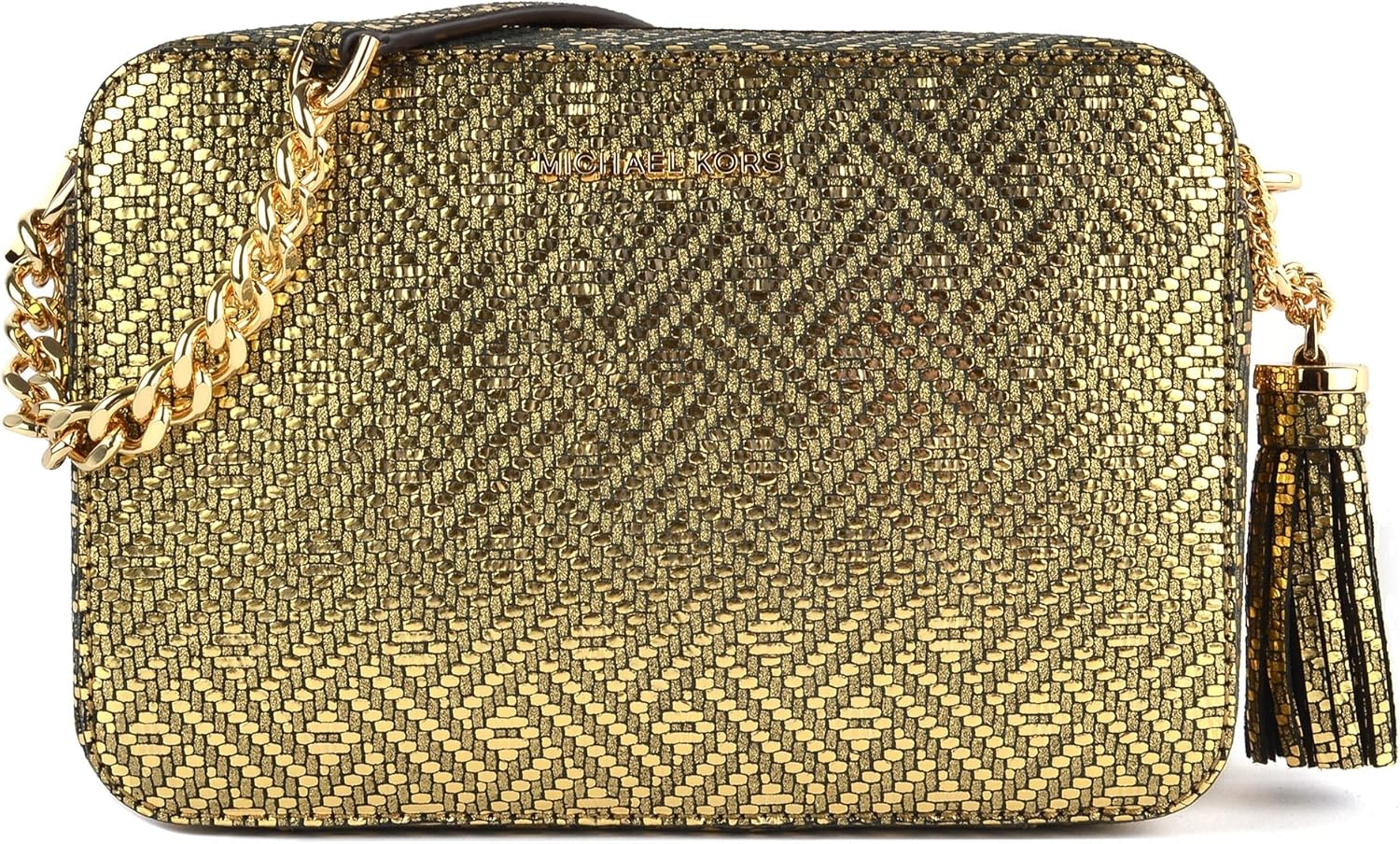 michael michael kors clear camera medium bag