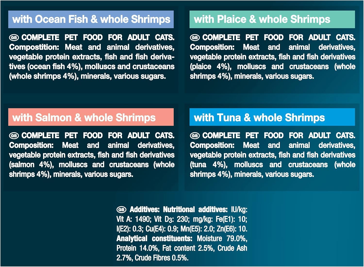 Gourmet Perle Cat Food Ocean Delicacies, 12x85g, transparent, 1.02 kg (Pack of 1) - Image 3