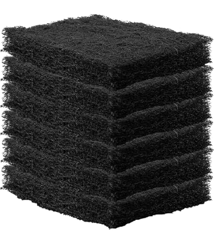 3M 7300 14" X 28" Black High Productivity Stripping Pad - 10/Case - View #11