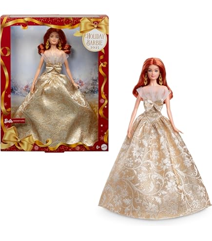 Amazon.com: Barbie - Carolina Herrera - Designer Bride - Gold