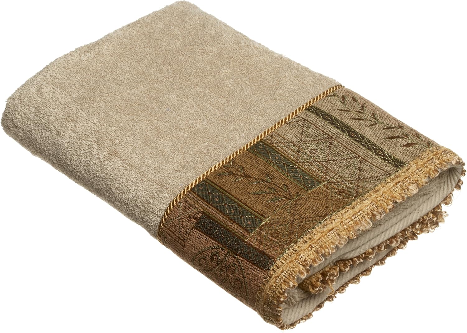 Croscill Amherst Embellished Bath Towel, Nutmeg Home & Kitchen