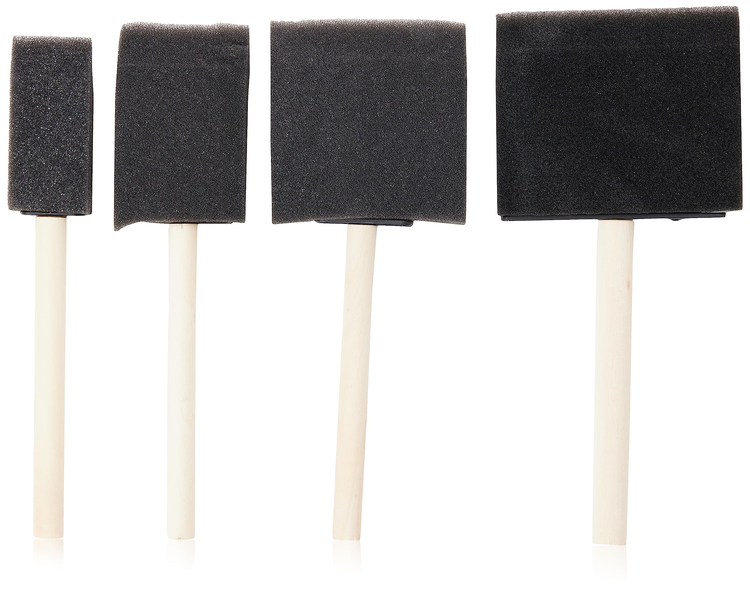 Talens Flat Foam Brush Set (9071130M), Orange, Estándar