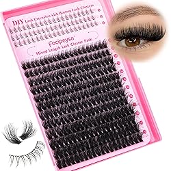 Focipeysa Lashes Clusters with Bottom Lash 12-20mm