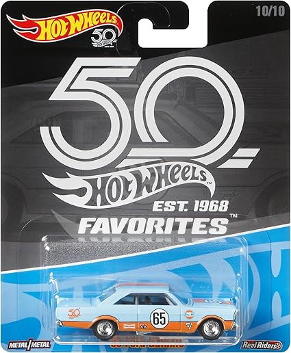 hot wheels amazon 50th anniversary vehicles